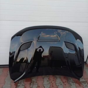 Matte Black Hellcat Durango Hood